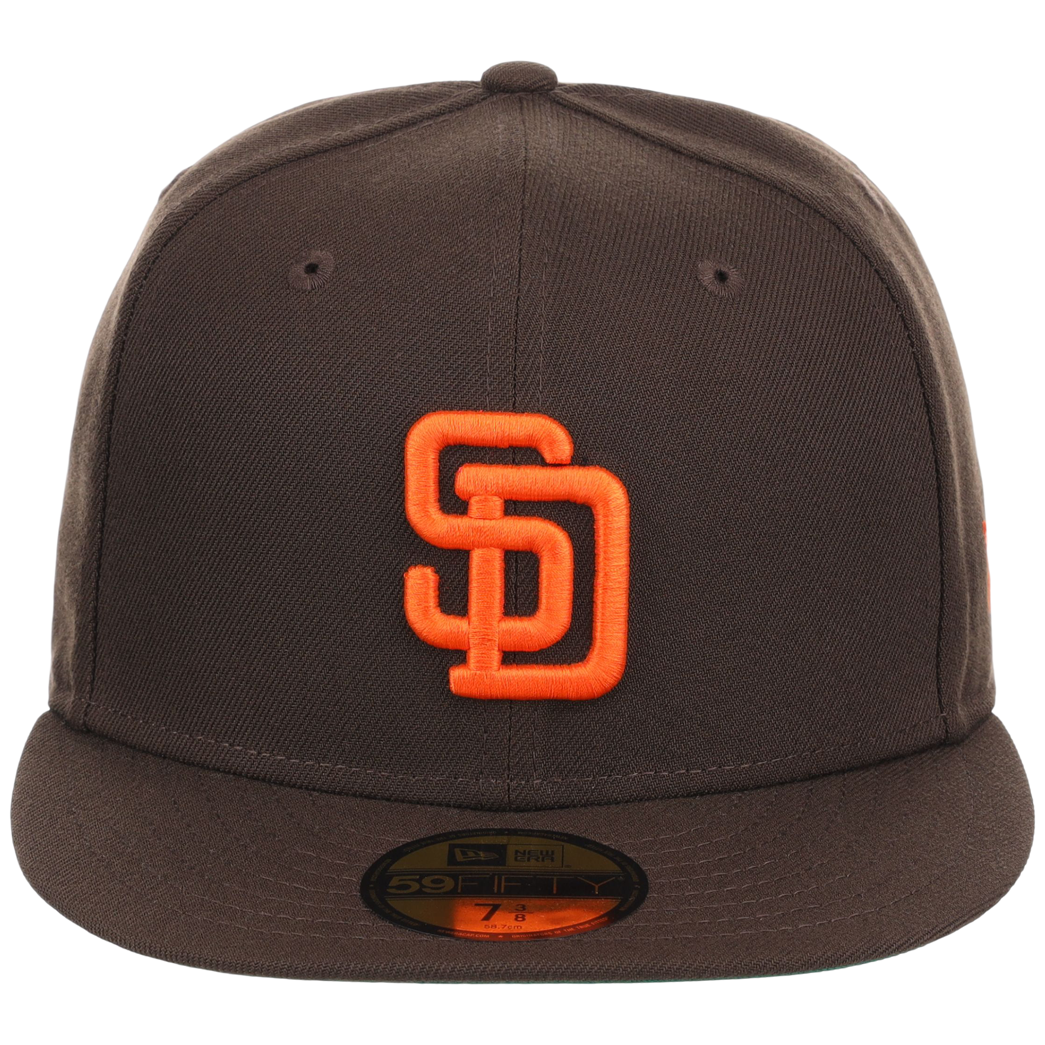 San Diego Padres MLB Cooperstown Authentic Collection New Era 59FIFTY (Brown/Brown)