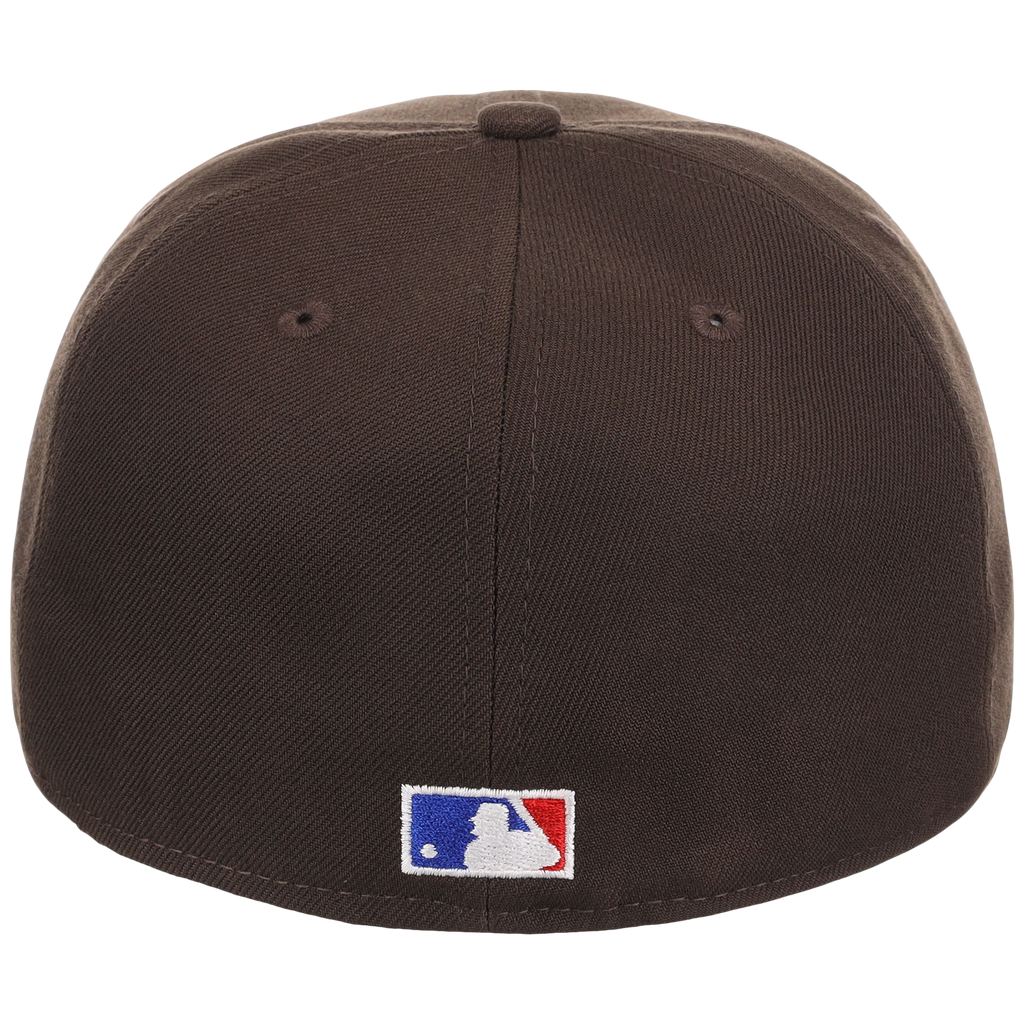 San Diego Padres MLB Cooperstown Authentic Collection New Era 59FIFTY (Brown/Brown)
