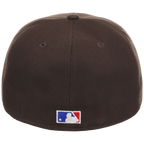 San Diego Padres MLB Cooperstown Authentic Collection New Era 59FIFTY (Brown/Brown)