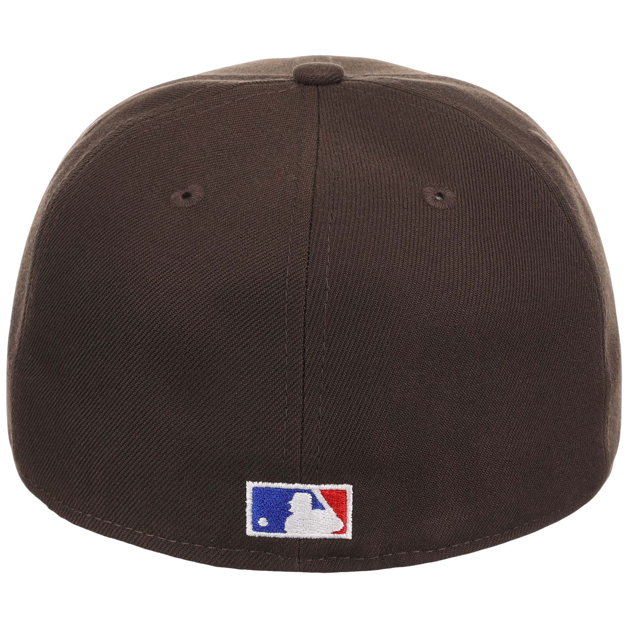San Diego Padres MLB Cooperstown Authentic Collection New Era 59FIFTY (Brown/Brown)