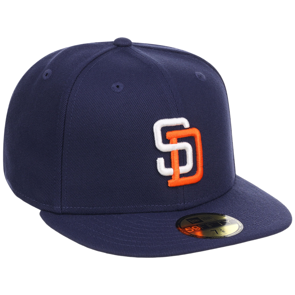 San Diego Padres MLB Cooperstown Authentic Collection New Era 59FIFTY (Navy/Navy)