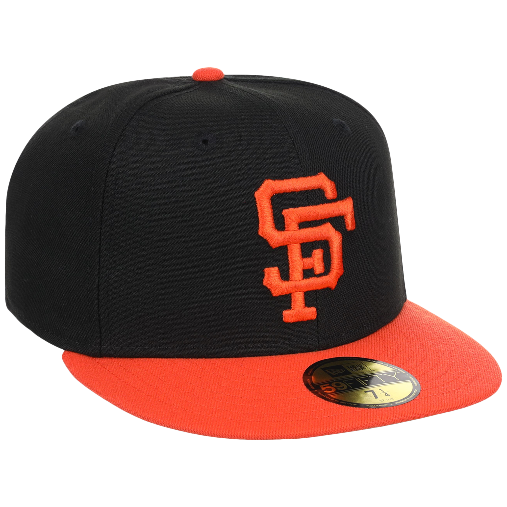 San Francisco Giants MLB Cooperstown Authentic Collection New Era 59FIFTY (Black/Orange)