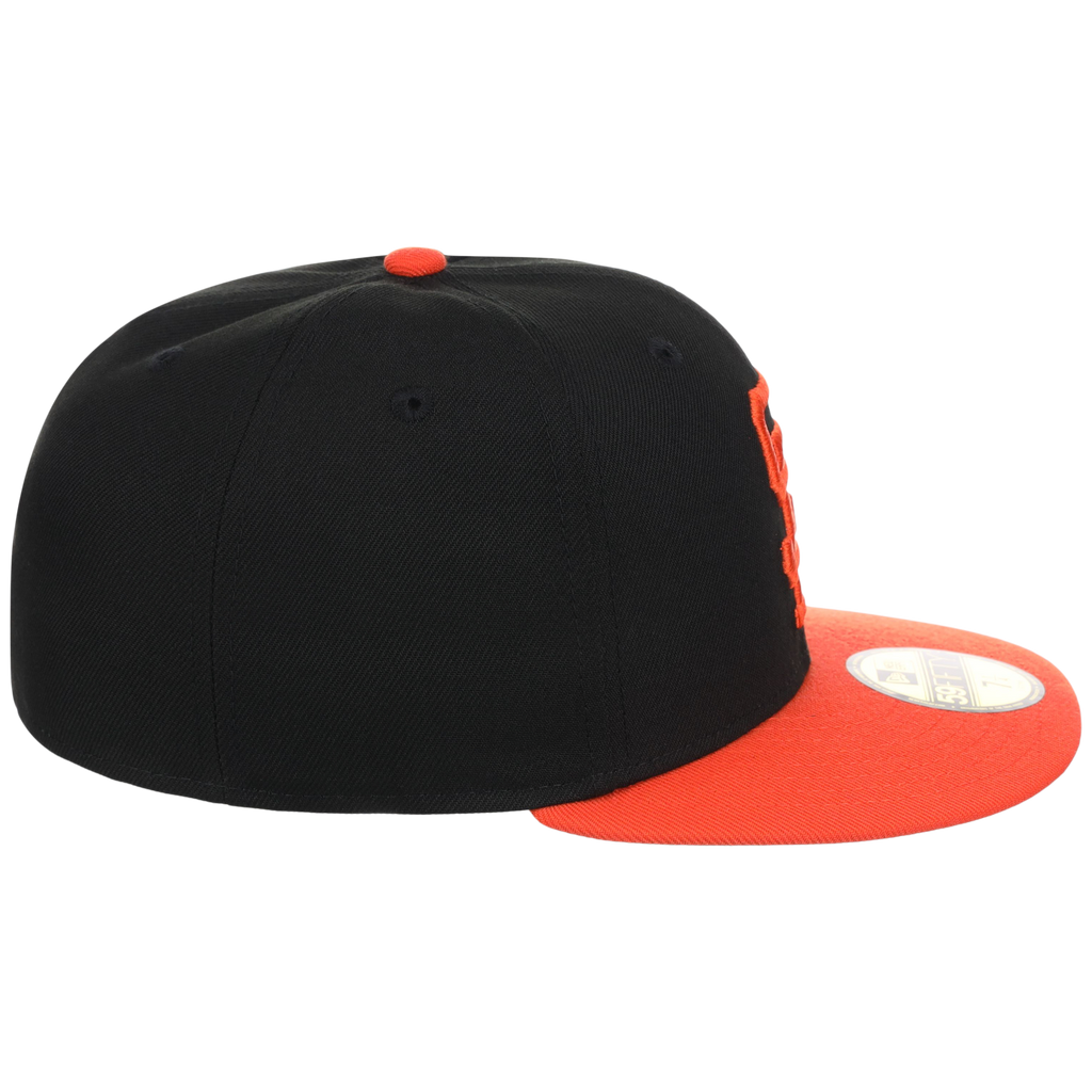 San Francisco Giants MLB Cooperstown Authentic Collection New Era 59FIFTY (Black/Orange)