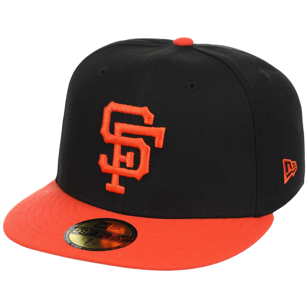San Francisco Giants MLB Cooperstown Authentic Collection New Era 59FIFTY (Black/Orange)