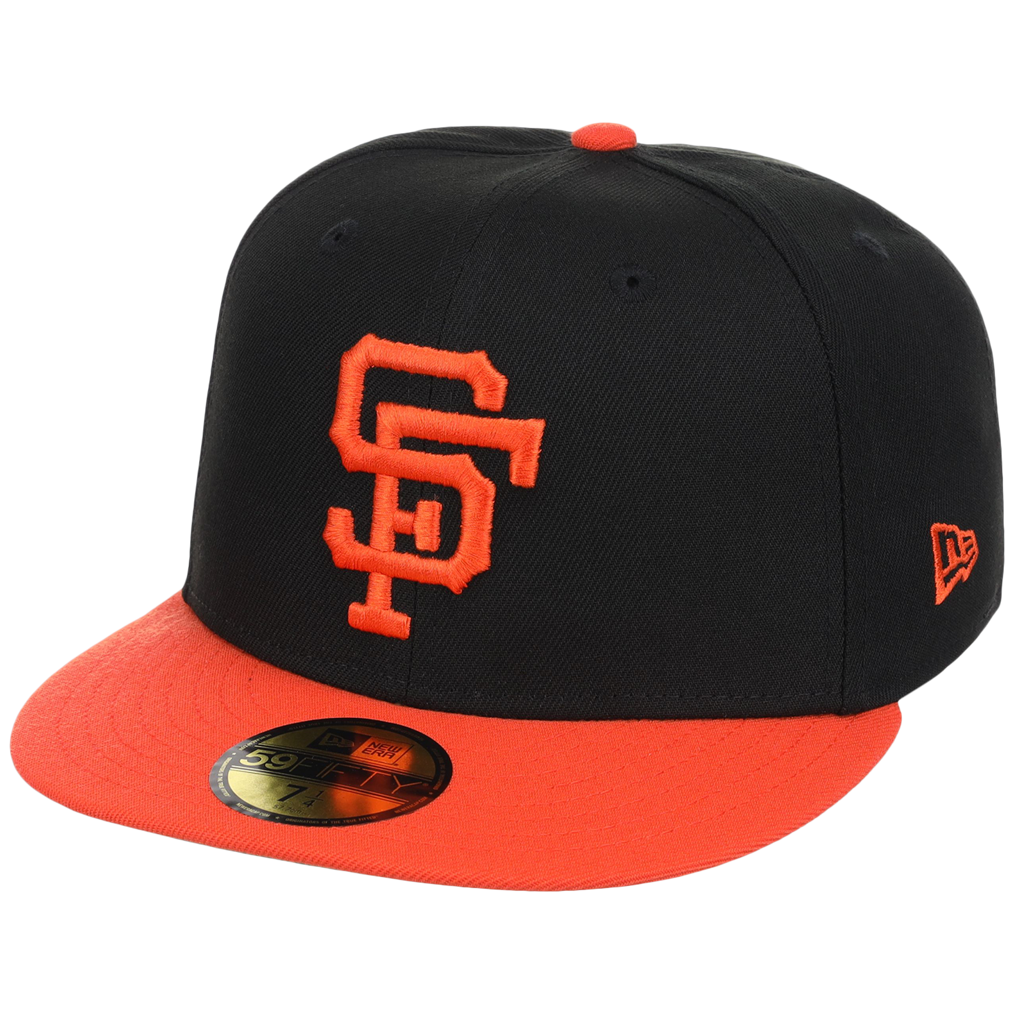 San Francisco Giants MLB Cooperstown Authentic Collection New Era 59FIFTY (Black/Orange)