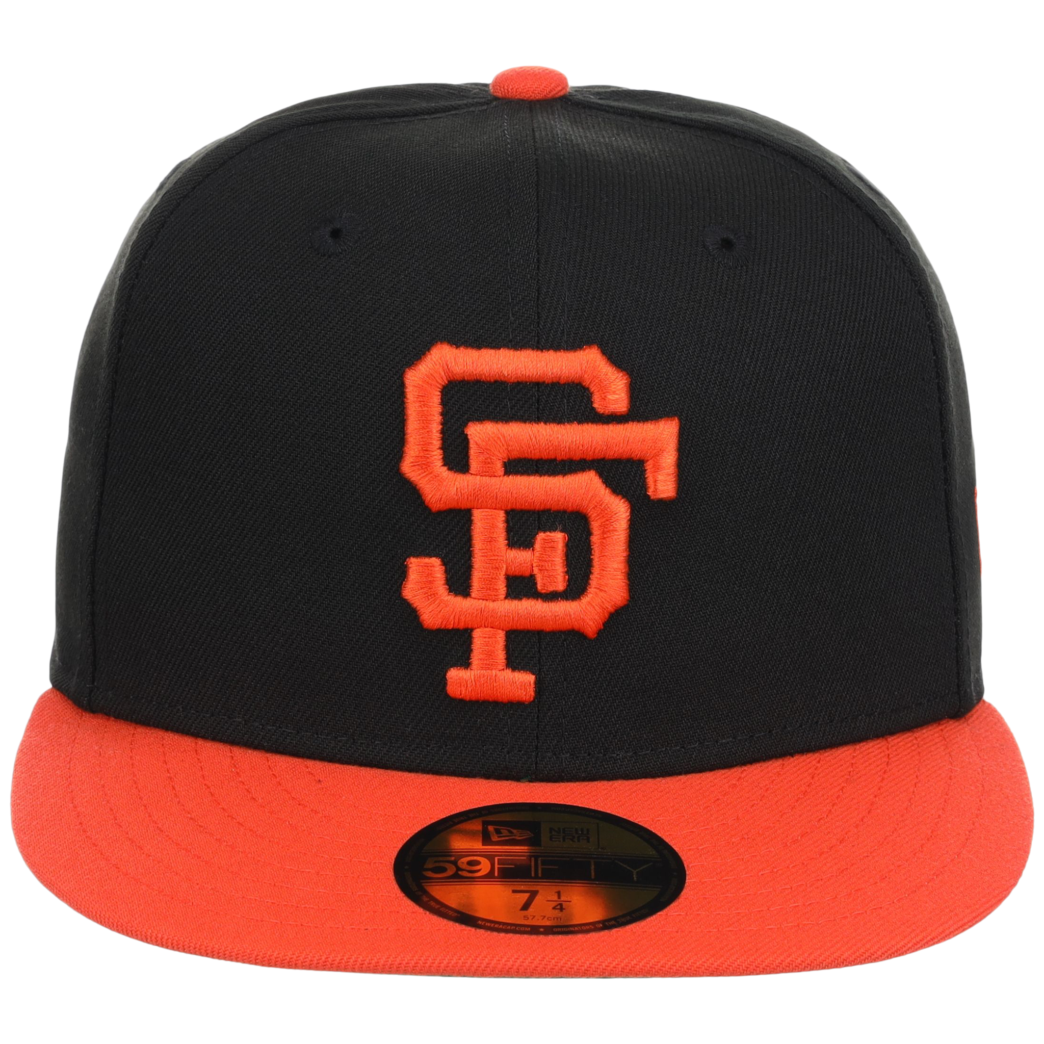 San Francisco Giants MLB Cooperstown Authentic Collection New Era 59FIFTY (Black/Orange)