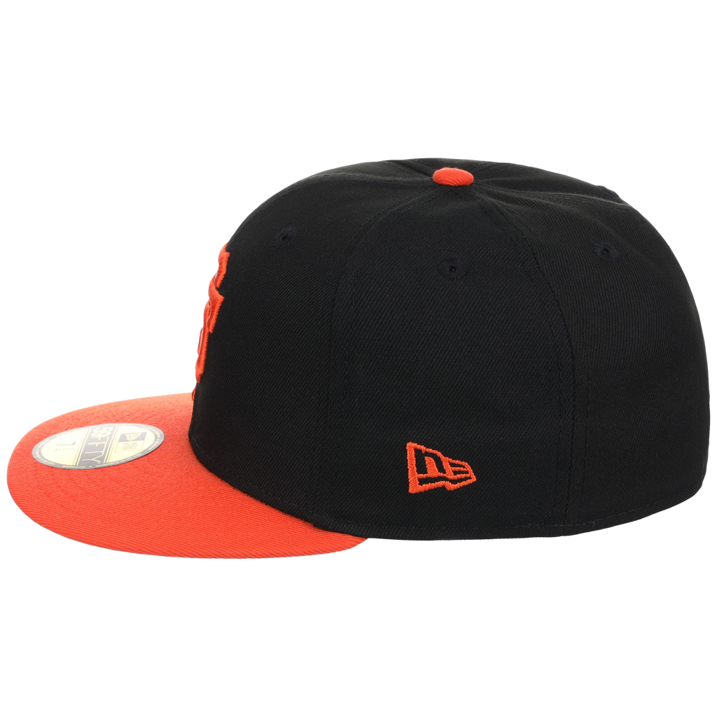 San Francisco Giants MLB Cooperstown Authentic Collection New Era 59FIFTY (Black/Orange)