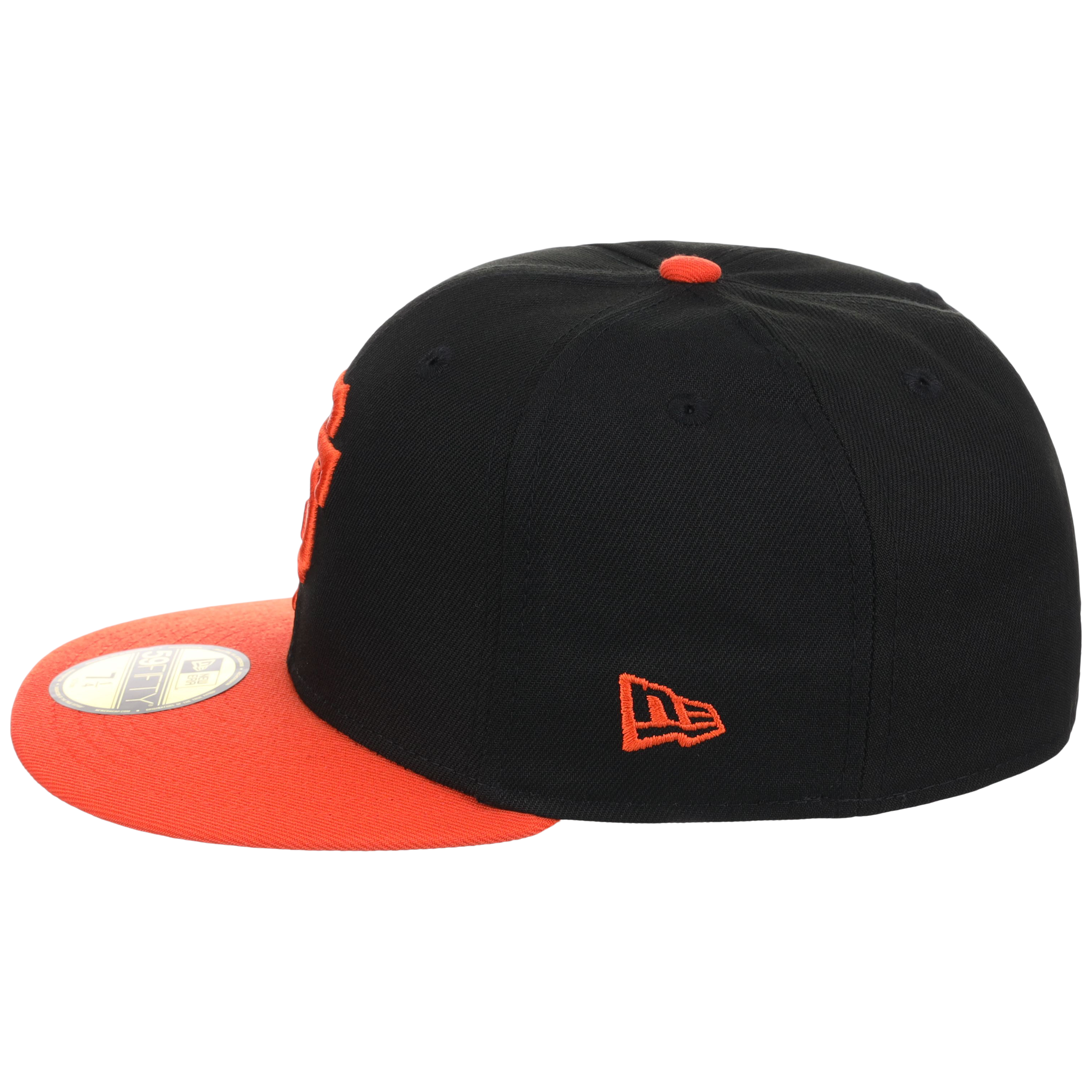 San Francisco Giants MLB Cooperstown Authentic Collection New Era 59FIFTY (Black/Orange)