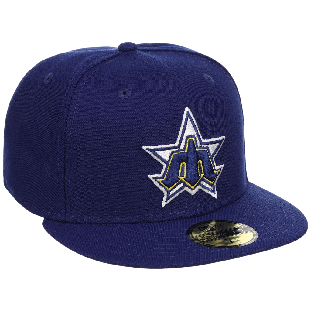 Seattle Mariners MLB Cooperstown Authentic Collection New Era 59FIFTY (Royal/Royal)