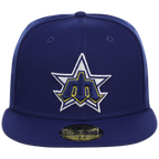 Seattle Mariners MLB Cooperstown Authentic Collection New Era 59FIFTY (Royal/Royal)