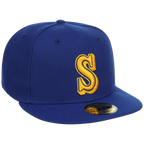 Seattle Mariners MLB Cooperstown Authentic Collection New Era 59FIFTY (Royal/Royal)