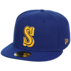 Seattle Mariners MLB Cooperstown Authentic Collection New Era 59FIFTY (Royal/Royal)