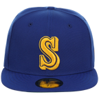 Seattle Mariners MLB Cooperstown Authentic Collection New Era 59FIFTY (Royal/Royal)