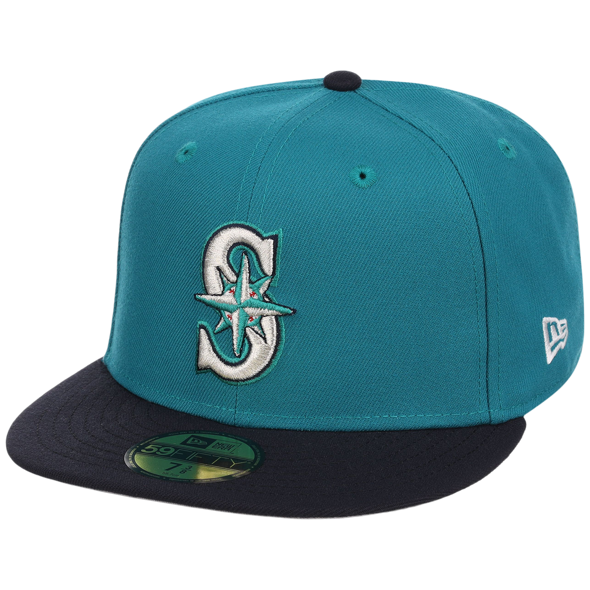 Seattle Mariners MLB Cooperstown Authentic Collection New Era 59FIFTY (Teal/Navy)
