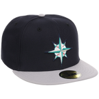 Seattle Mariners MLB Cooperstown Authentic Collection New Era 59FIFTY (Navy/Gray)