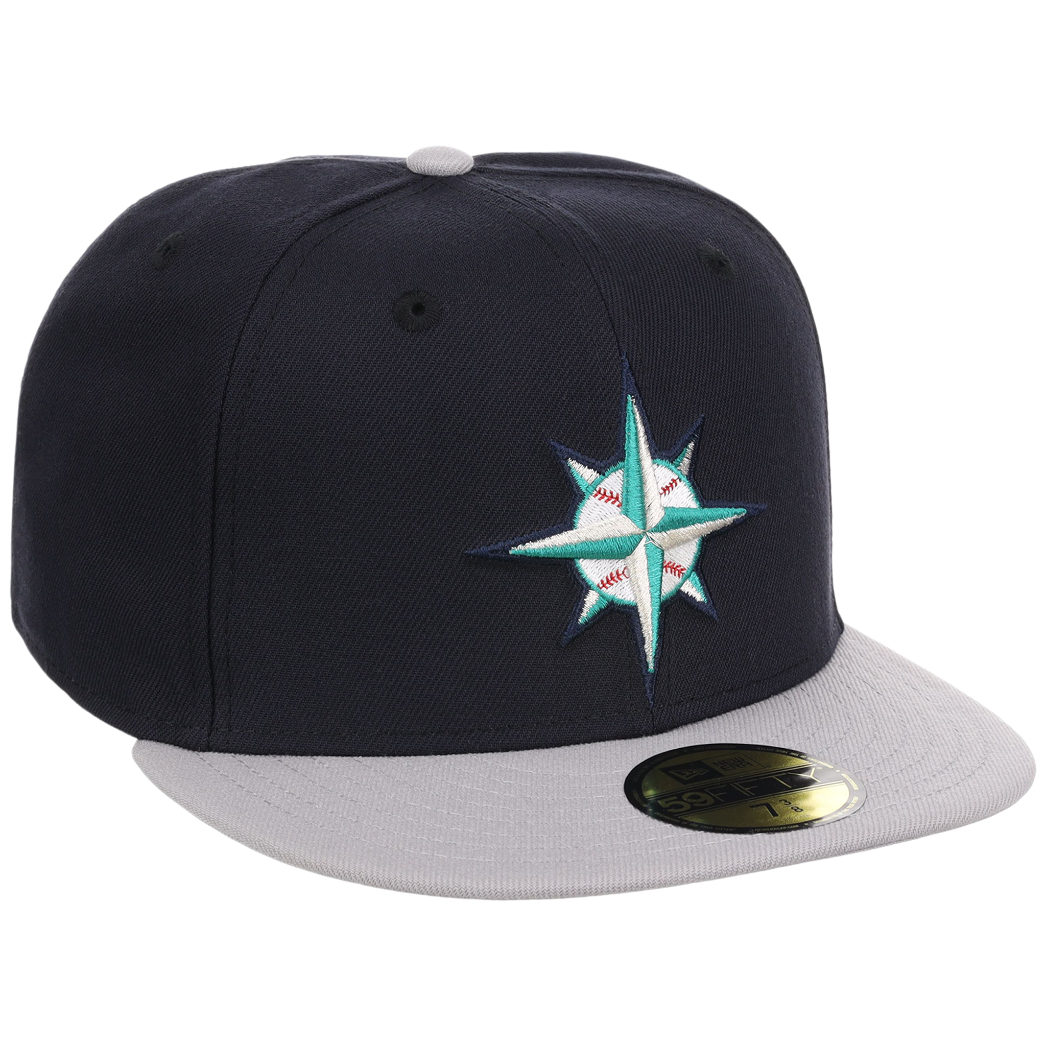 Seattle Mariners MLB Cooperstown Authentic Collection New Era 59FIFTY (Navy/Gray)