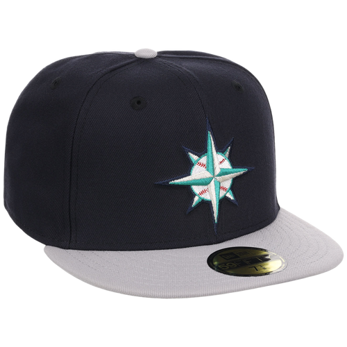 Seattle Mariners MLB Cooperstown Authentic Collection New Era 59FIFTY (Navy/Gray)