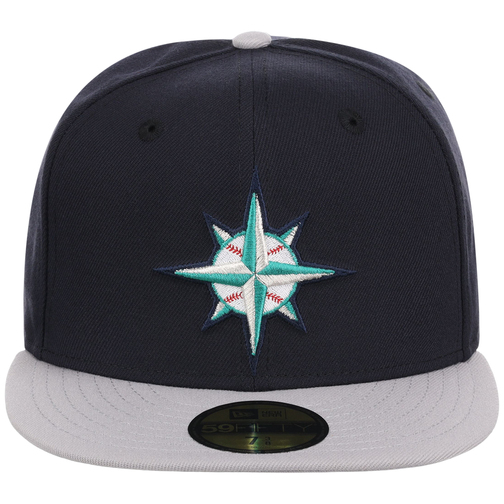Seattle Mariners MLB Cooperstown Authentic Collection New Era 59FIFTY (Navy/Gray)