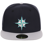 Seattle Mariners MLB Cooperstown Authentic Collection New Era 59FIFTY (Navy/Gray)