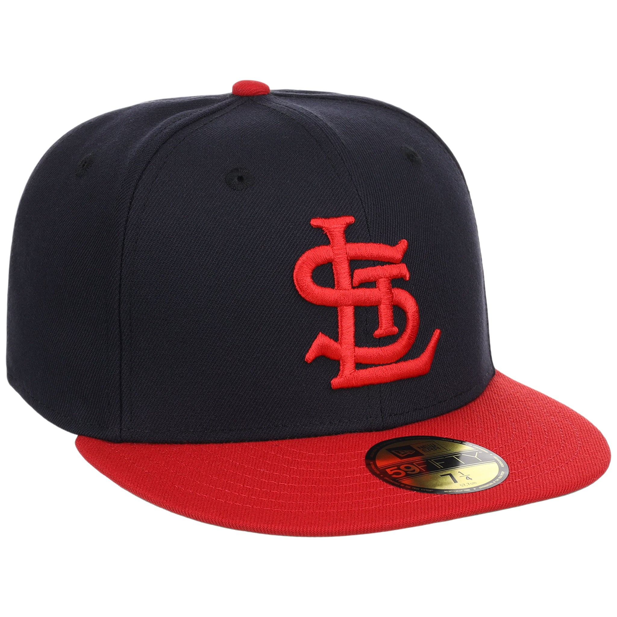 St. Louis Cardinals MLB Cooperstown Authentic Collection New Era 59FIFTY (Navy/Red)
