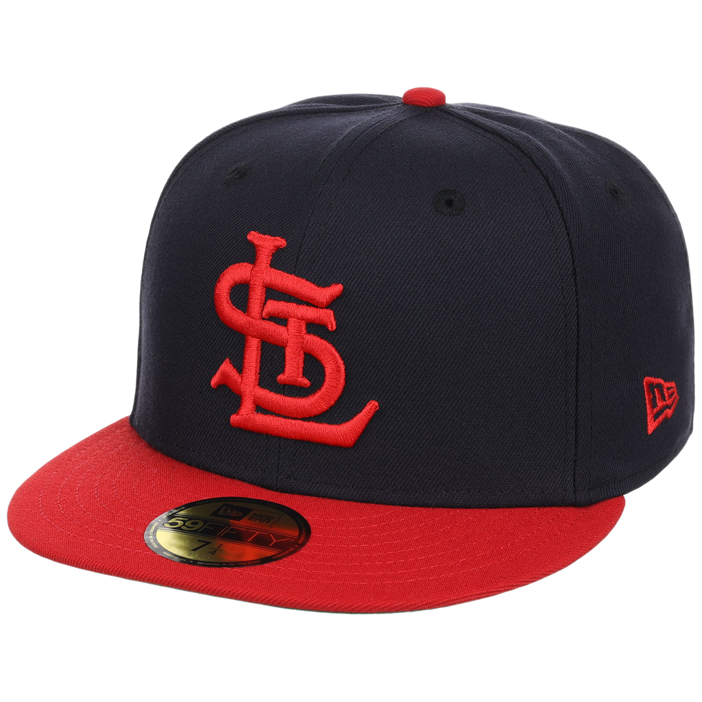 St. Louis Cardinals MLB Cooperstown Authentic Collection New Era 59FIFTY (Navy/Red)