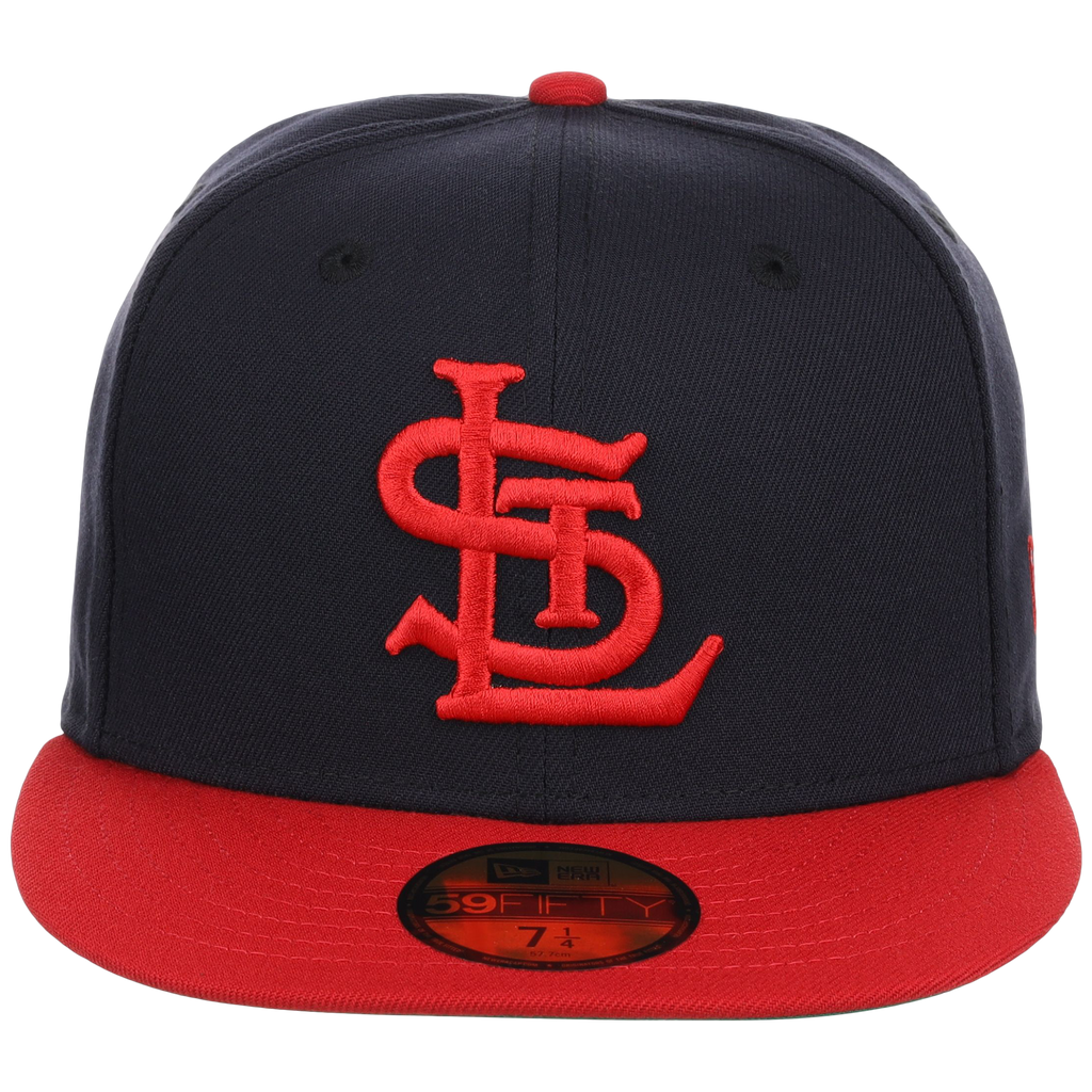 St. Louis Cardinals MLB Cooperstown Authentic Collection New Era 59FIFTY (Navy/Red)