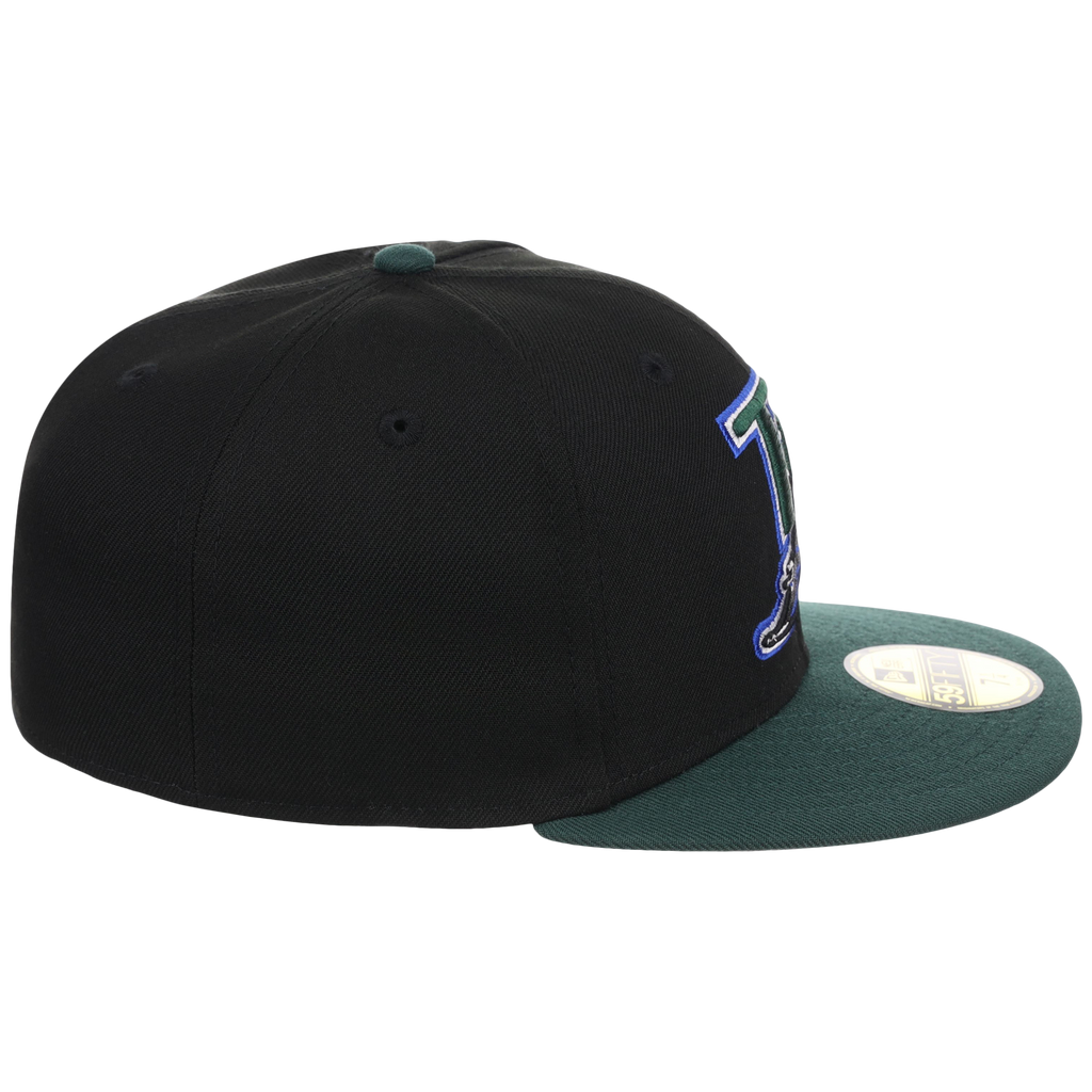 Tampa Bay Rays MLB Cooperstown Authentic Collection New Era 59FIFTY (Black/Green)