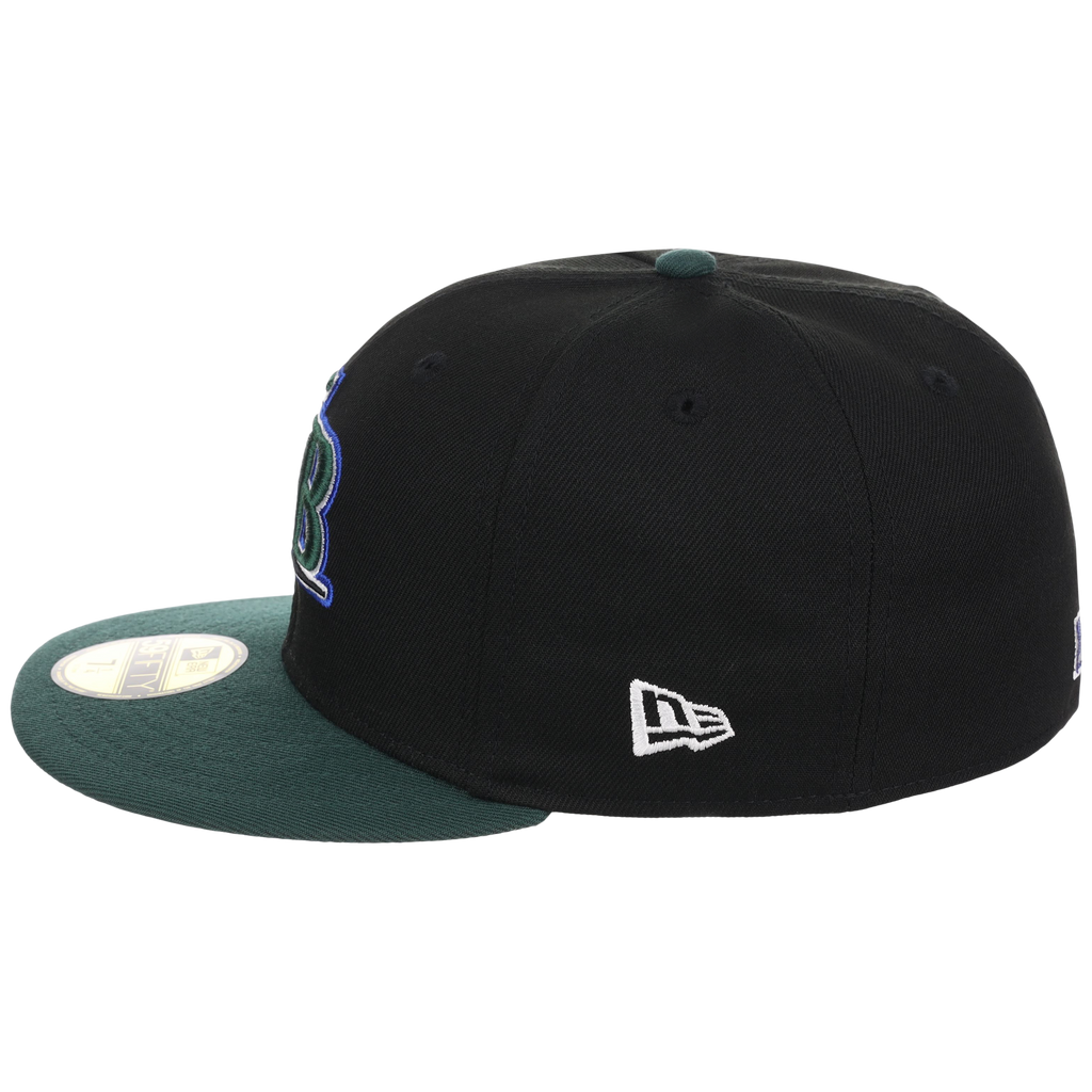 Tampa Bay Rays MLB Cooperstown Authentic Collection New Era 59FIFTY (Black/Green)