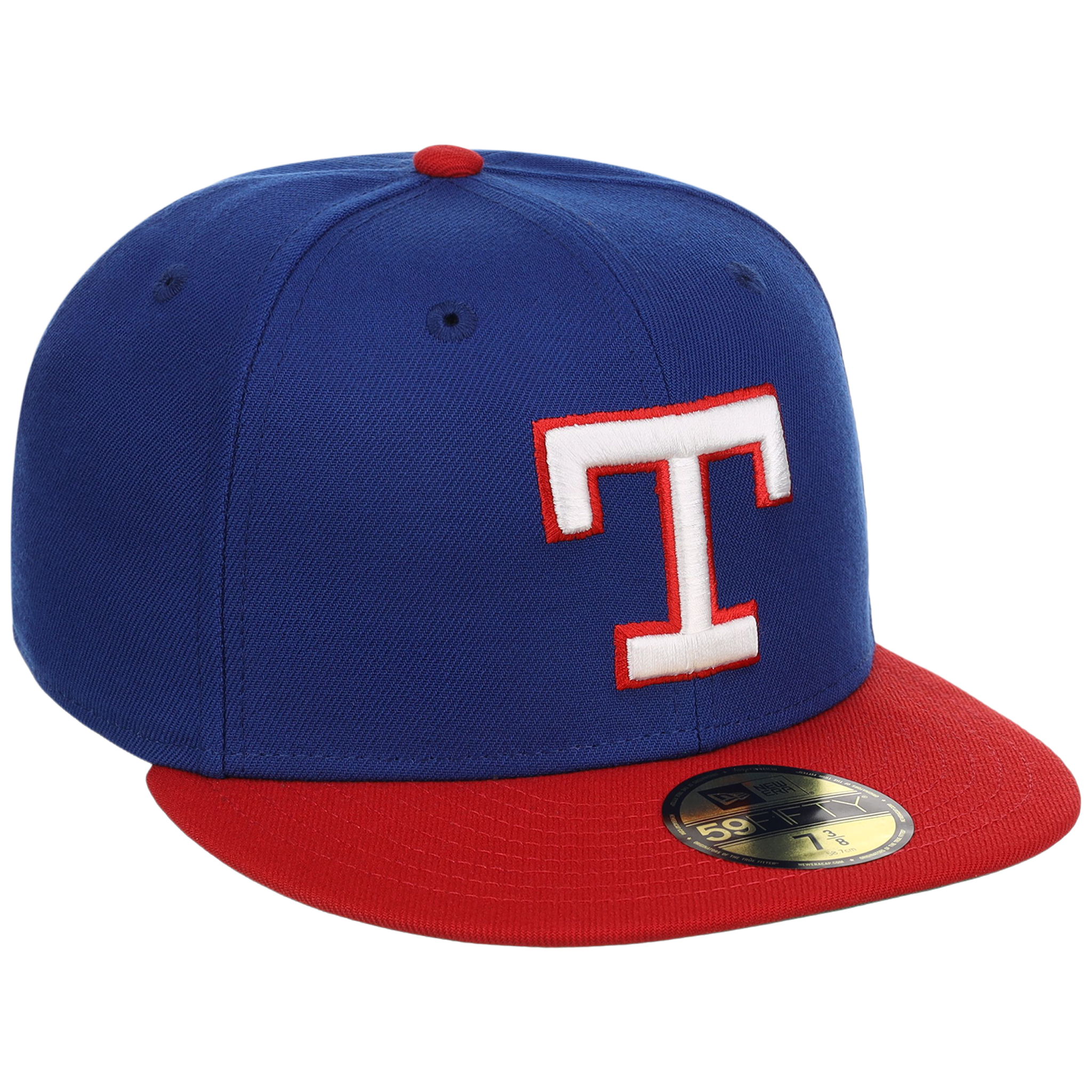 Texas Rangers MLB Cooperstown Authentic Collection New Era 59FIFTY (Royal/Red)