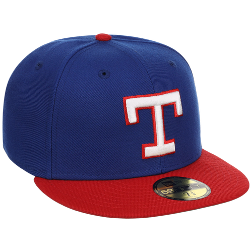 Texas Rangers MLB Cooperstown Authentic Collection New Era 59FIFTY (Royal/Red)