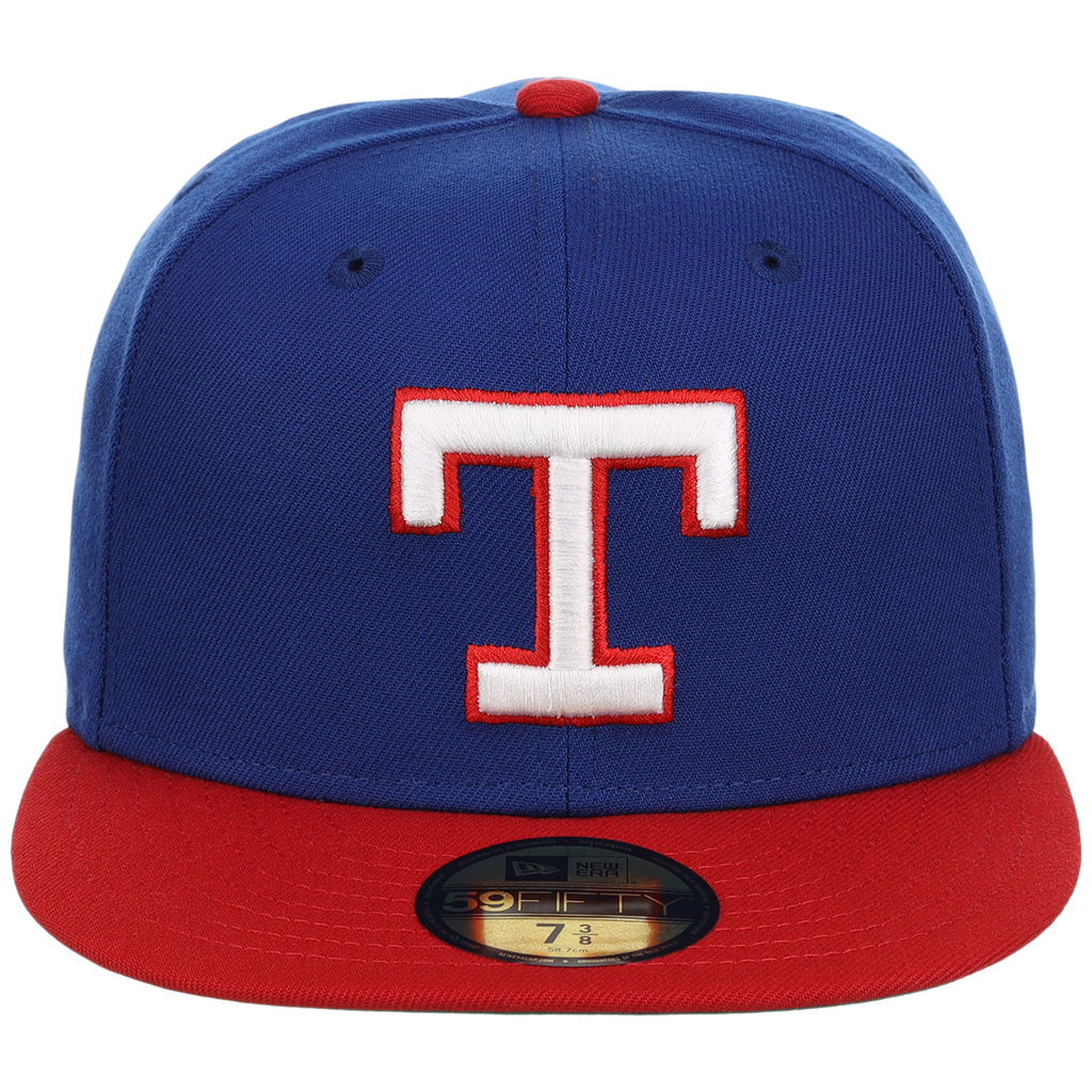 Texas Rangers MLB Cooperstown Authentic Collection New Era 59FIFTY (Royal/Red)