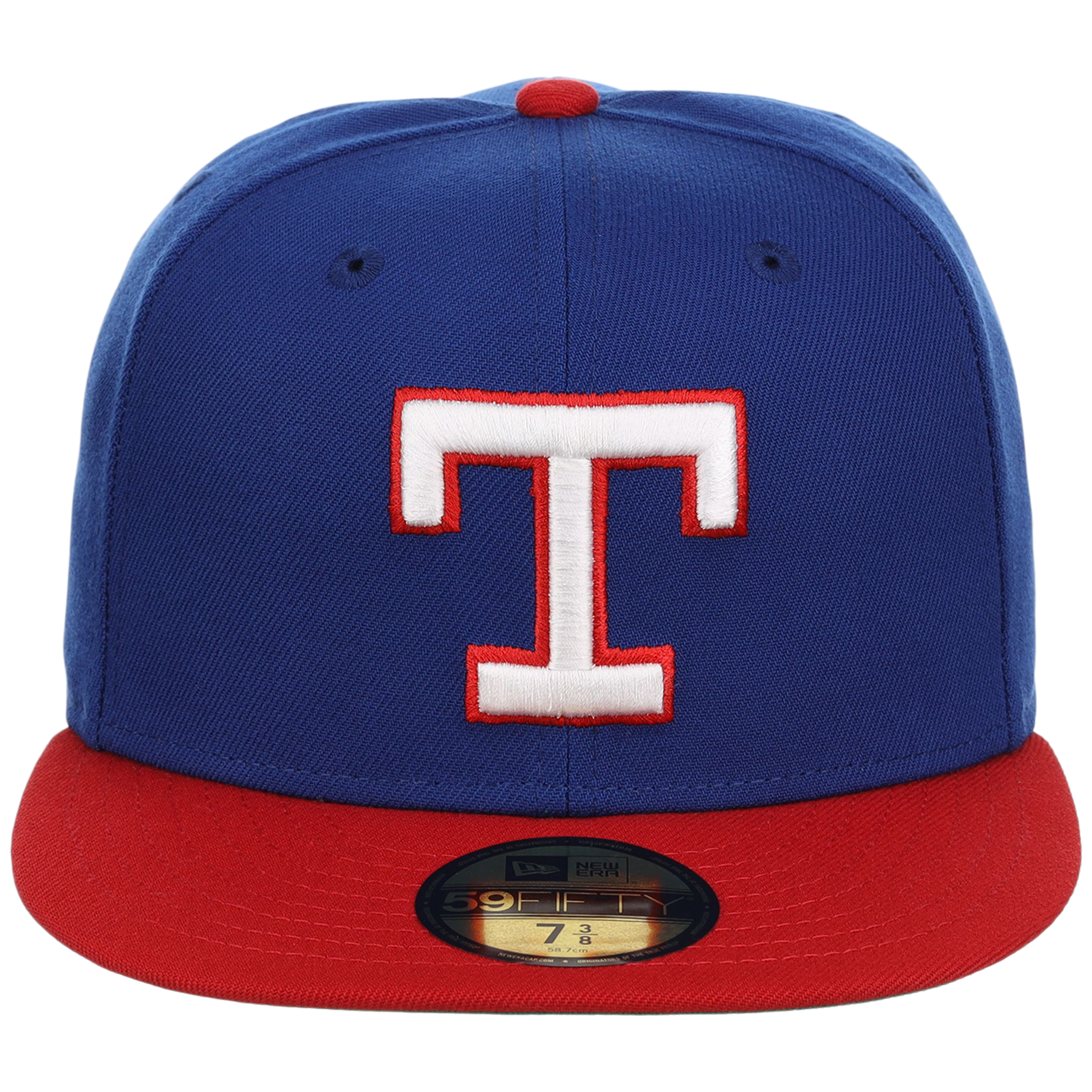 Texas Rangers MLB Cooperstown Authentic Collection New Era 59FIFTY (Royal/Red)