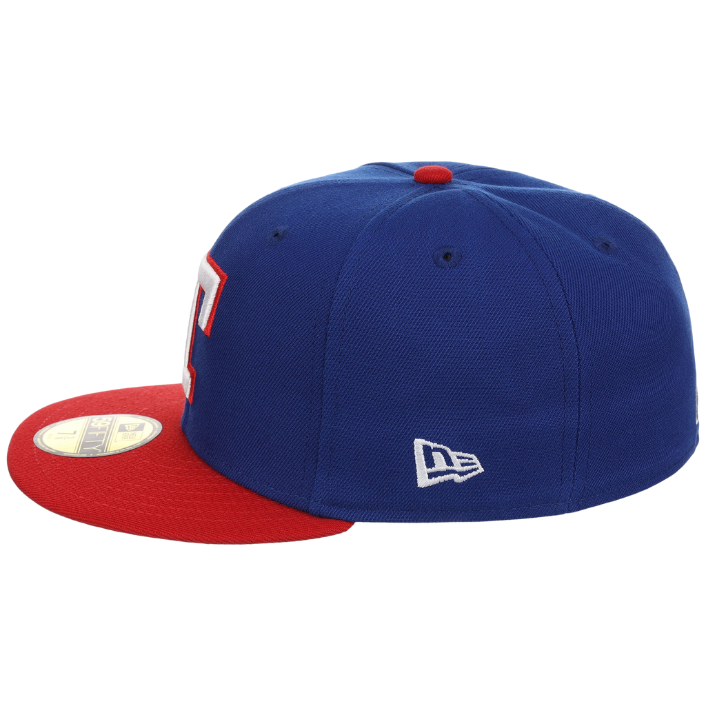 Texas Rangers MLB Cooperstown Authentic Collection New Era 59FIFTY (Royal/Red)