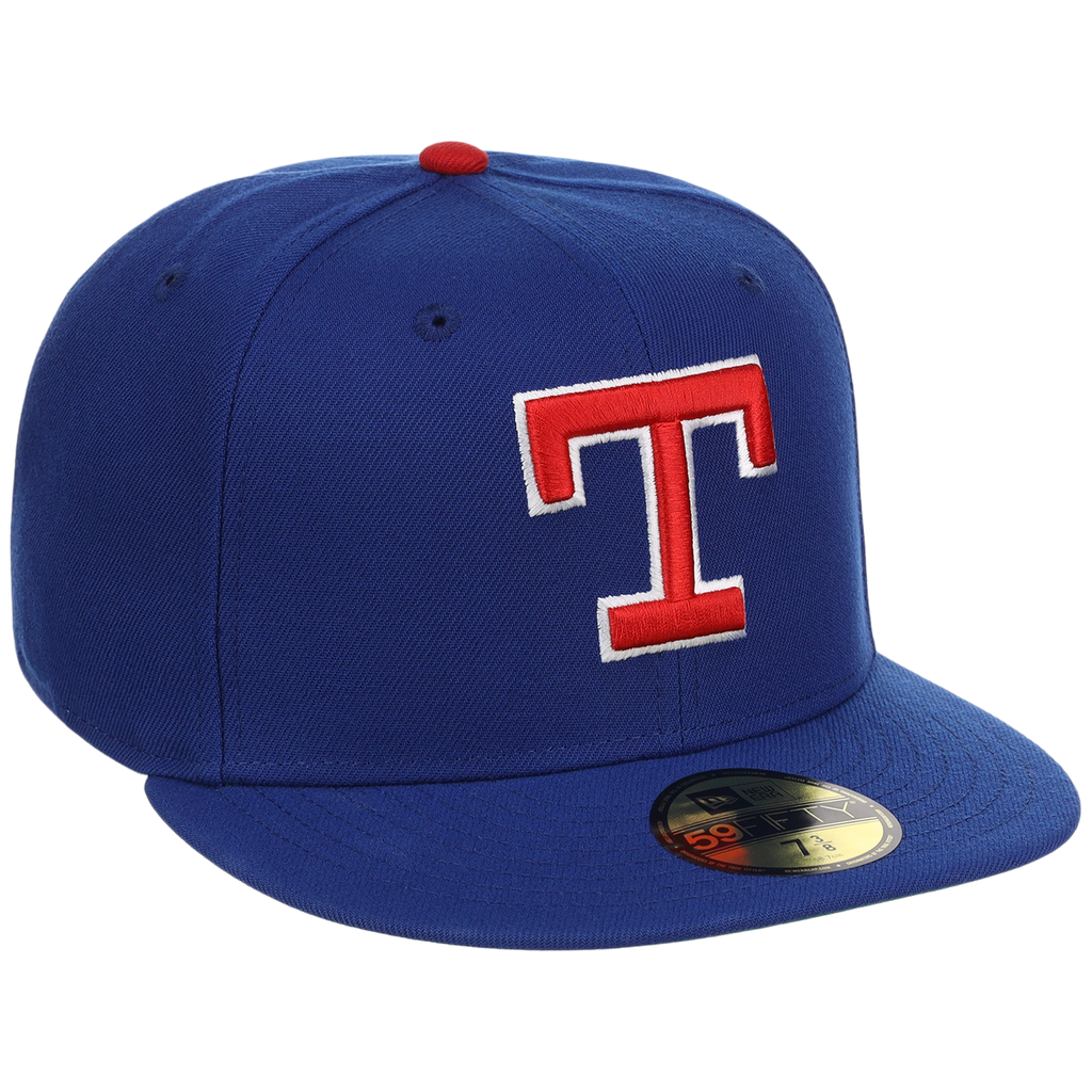 Texas Rangers MLB Cooperstown Authentic Collection New Era 59FIFTY (Royal/Royal)