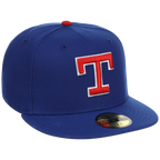 Texas Rangers MLB Cooperstown Authentic Collection New Era 59FIFTY (Royal/Royal)