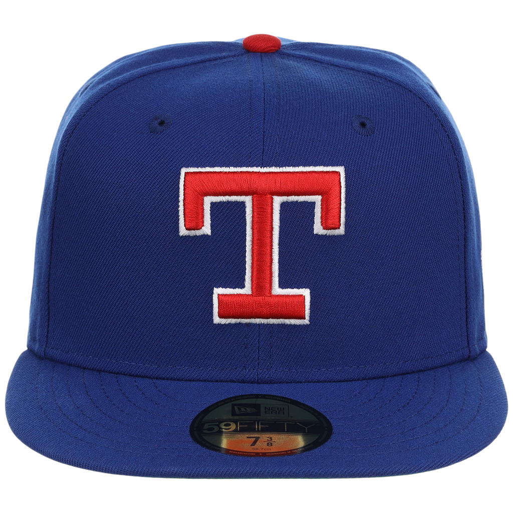 Texas Rangers MLB Cooperstown Authentic Collection New Era 59FIFTY (Royal/Royal)