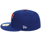 Texas Rangers MLB Cooperstown Authentic Collection New Era 59FIFTY (Royal/Royal)