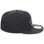 Toronto Blue Jays MLB Cooperstown Authentic Collection New Era 59FIFTY (Graphite/Graphite)