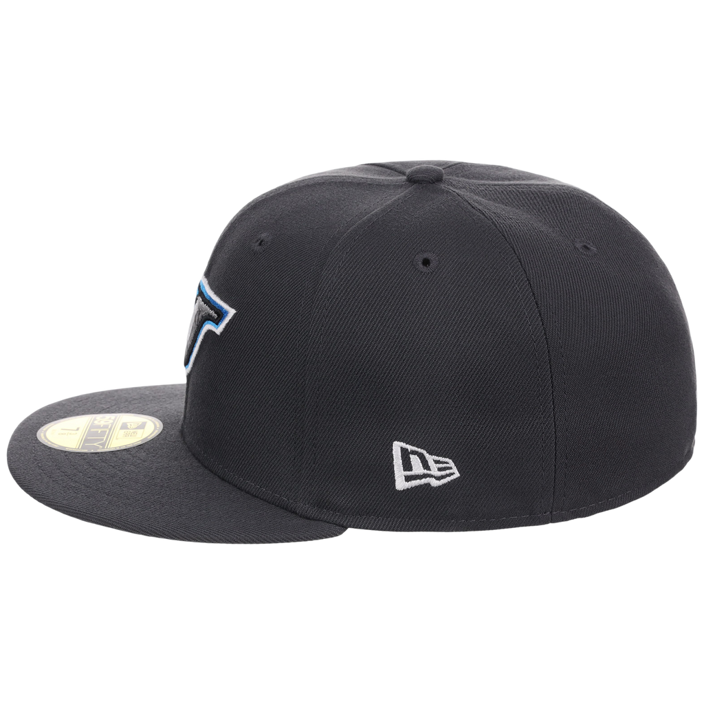 Toronto Blue Jays MLB Cooperstown Authentic Collection New Era 59FIFTY (Graphite/Graphite)