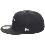 Toronto Blue Jays MLB Cooperstown Authentic Collection New Era 59FIFTY (Graphite/Graphite)