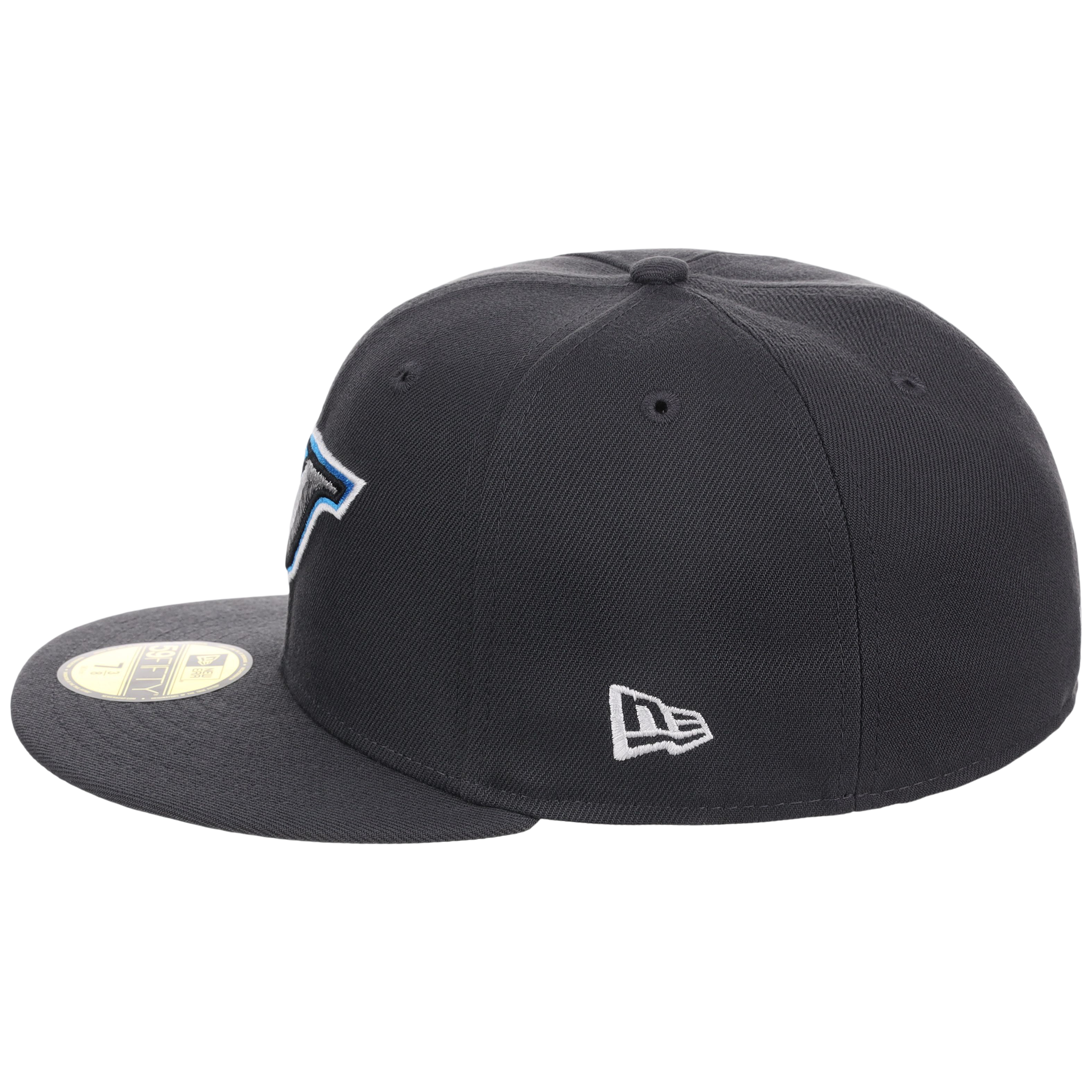 Toronto Blue Jays MLB Cooperstown Authentic Collection New Era 59FIFTY (Graphite/Graphite)