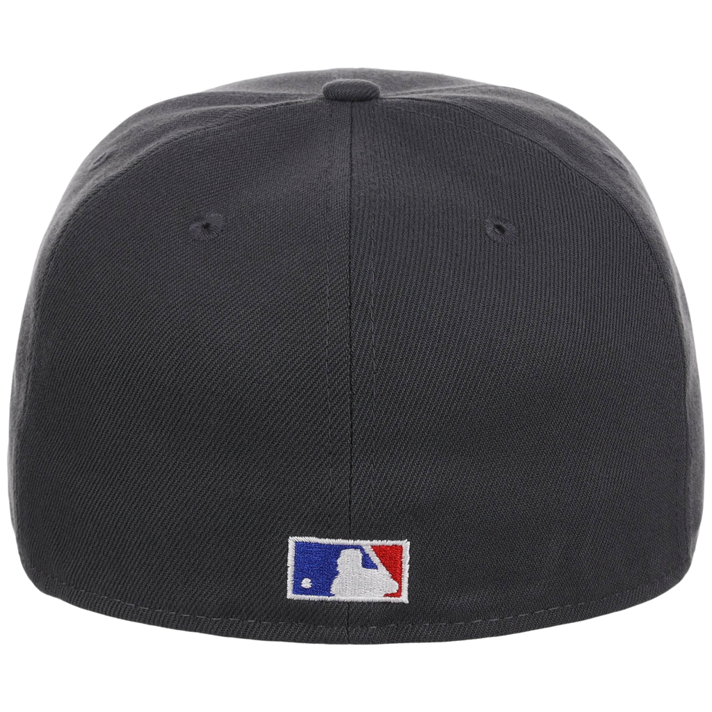 Toronto Blue Jays MLB Cooperstown Authentic Collection New Era 59FIFTY (Graphite/Graphite)