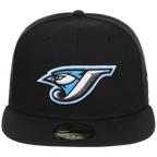 Toronto Blue Jays MLB Cooperstown Authentic Collection New Era 59FIFTY (Black/Black)