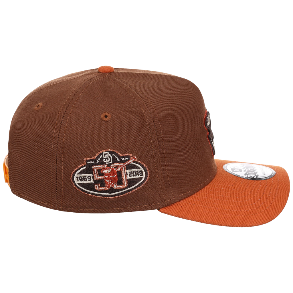 San Diego Padres MLB Copper Harvest New Era 9FORTY A-Frame