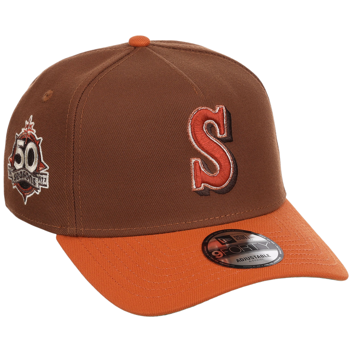 Seattle Mariners MLB Copper Harvest New Era 9FORTY A-Frame