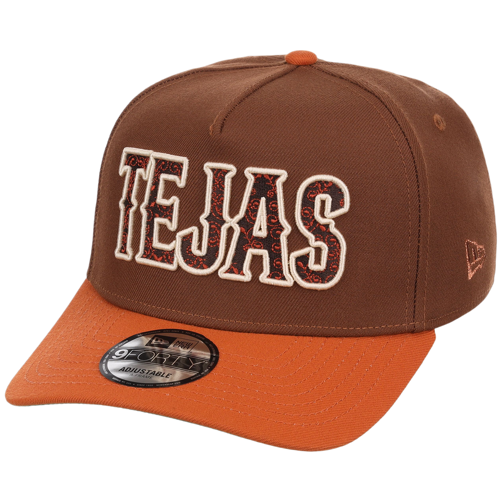Texas Rangers MLB Copper Harvest New Era 9FORTY A-Frame