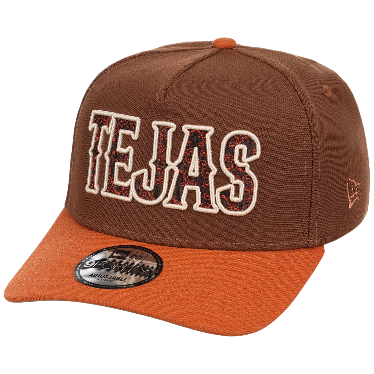 Texas Rangers MLB Copper Harvest New Era 9FORTY A-Frame