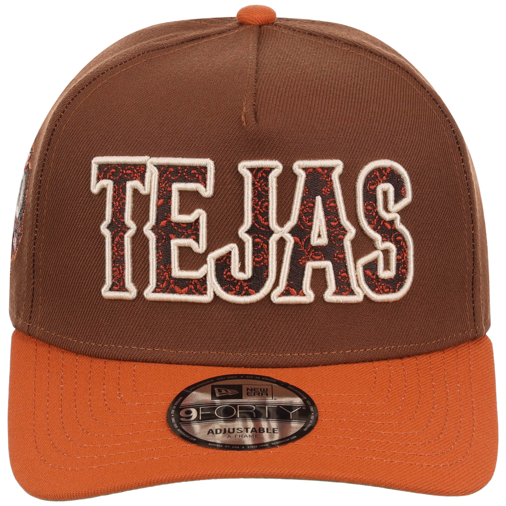 Texas Rangers MLB Copper Harvest New Era 9FORTY A-Frame