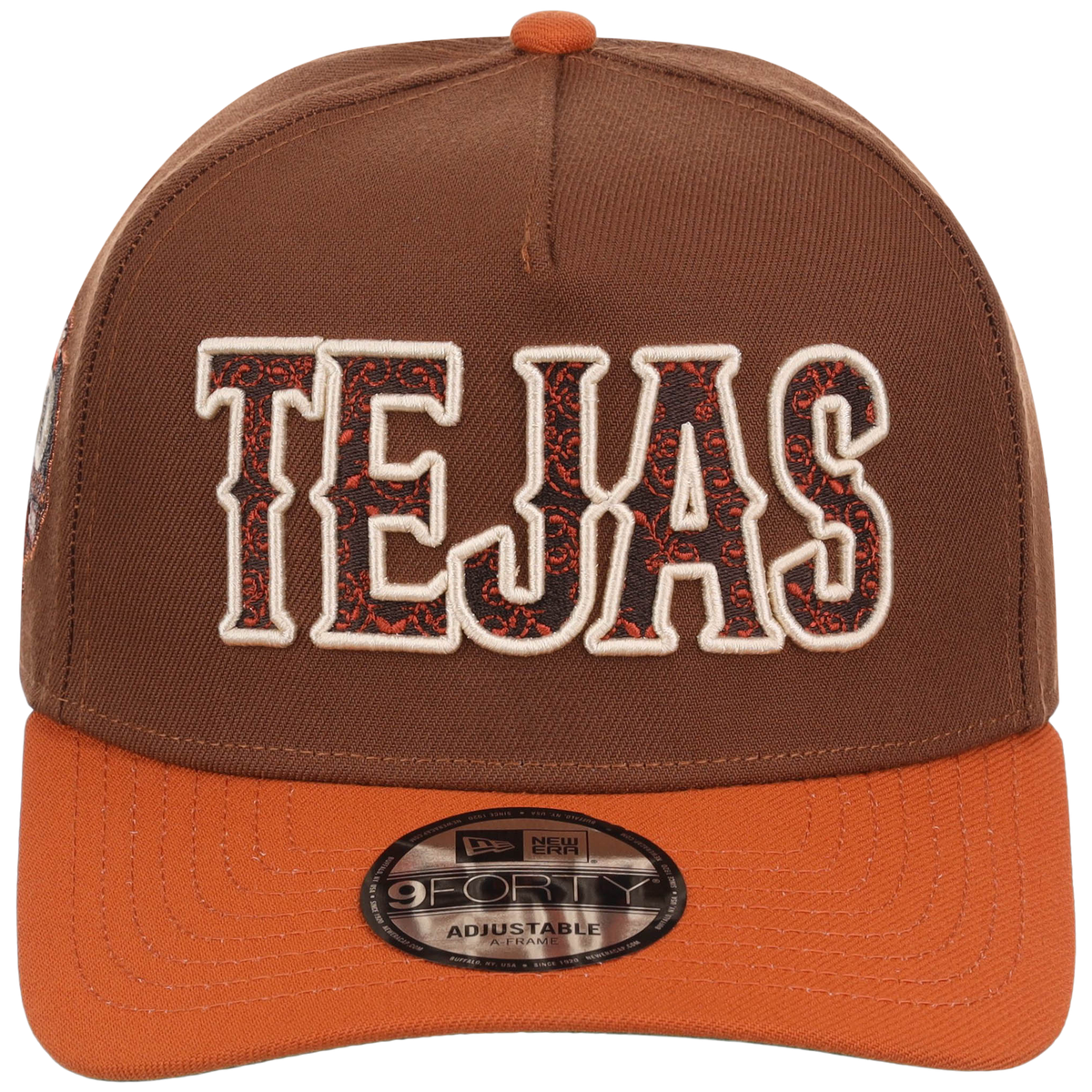 Texas Rangers MLB Copper Harvest New Era 9FORTY A-Frame