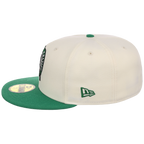 Boston Celtics NBA Chrome OTC New Era 59FIFTY (Chrome/Green)